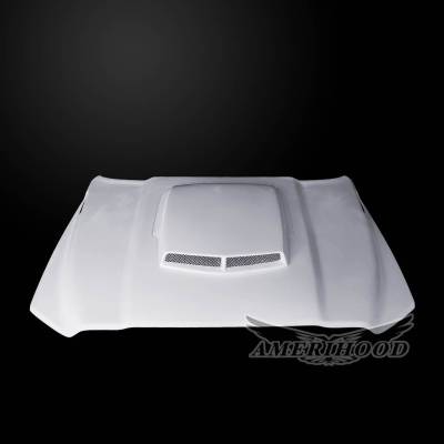 AmeriHood Fiberglass - Dodge Ram 3500 Type TA AmeriHood Body Kit- Ram Air Hood DR3519AHTAFHW - Image 3
