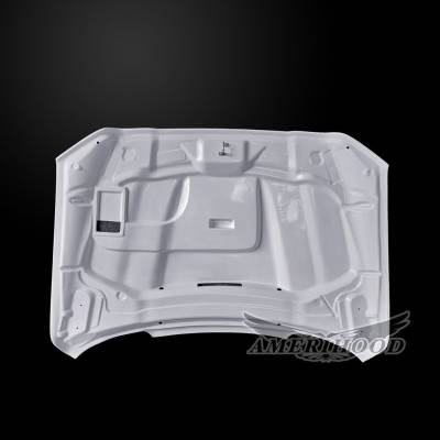AmeriHood Fiberglass - Dodge Ram 3500 SRT AmeriHood Body Kit- Ram Air Hood DR3519AHSRTFHW - Image 2