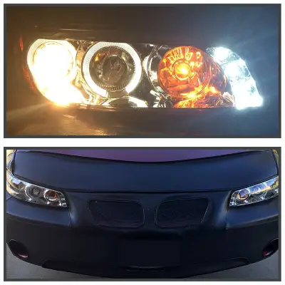 Spec-D - Pontiac Grand Prix Spec-D Halo LED Projector Headlights - Chrome - 2LCLHP-GPX97-TM - Image 2