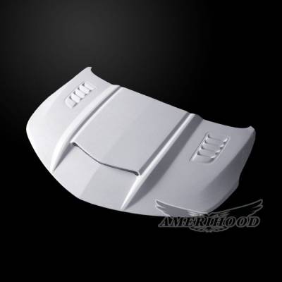 AmeriHood Fiberglass - Chevrolet Cruze SMS-Type AmeriHood Heat Extracting Hood CCZ16AHSMSFHW - Image 5