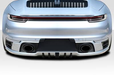 Duraflex - Porsche 992 Taveran Duraflex Rear Bumper Lip Diffuser Body Kit 118754 - Image 1