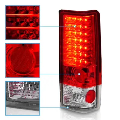 Matrix - Chevrolet Astro Red LED Taillights - GM362-B0RE2 - Image 2