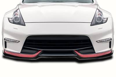 Carbon Creations - Nissan 370Z Malibu Carbon Fiber Front Bumper Lip Body Kit 118935 - Image 2