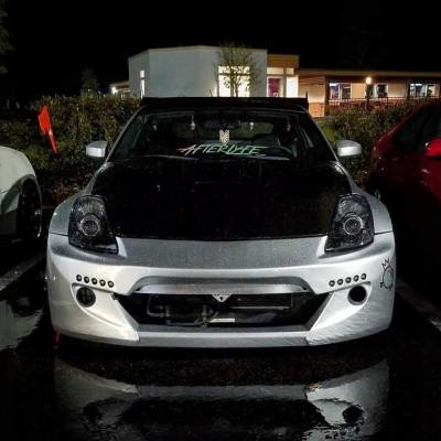 KBD Urethane - Nissan 350Z BNY Style KBD Urethane Front Body Kit Bumper 37-6053 - Image 7