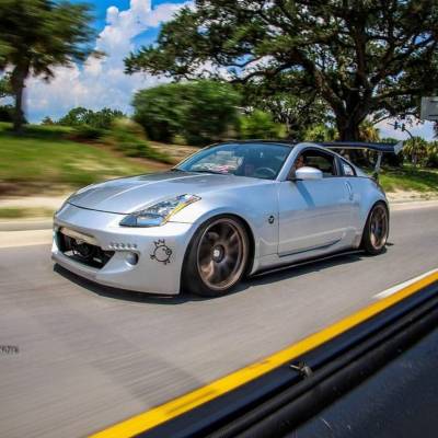 KBD Urethane - Nissan 350Z BNY Style KBD Urethane Front Body Kit Bumper 37-6053 - Image 8