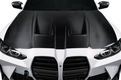 BMW M3 Phased Carbon Creations Body Kit- Hood 120421