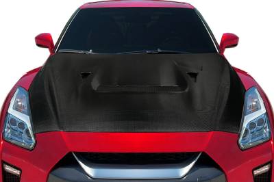 Nissan GTR VRS Carbon Creations Body Kit- Hood 120504