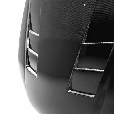 Seibon - Honda Civic TS-Style Seibon Carbon Fiber Body Kit- Hood!!! HD9900HDCV-TS - Image 3
