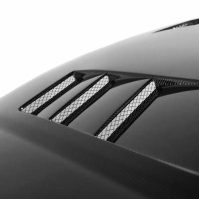 Seibon - Honda Civic TS-Style Seibon Carbon Fiber Body Kit- Hood!!! HD9900HDCV-TS - Image 4