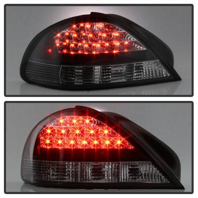 Spyder - Pontiac Grand Am Spyder LED Taillights - Black - 111-PGAM99-LED-BK - Image 2