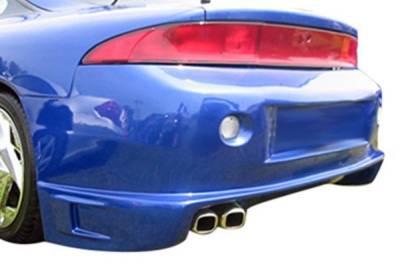 KBD Urethane - Mitsubishi Eclipse Blits Style KBD Urethane Rear Body Kit Bumper 37-2056 - Image 3