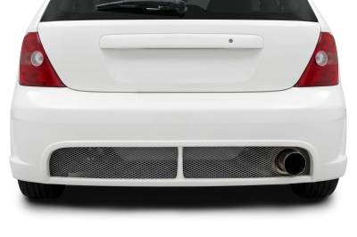 Gralix - Honda Civic HB Buddy Gralix Rear Body Kit Bumper 200444 - Image 2
