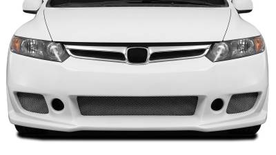 Gralix - Honda Civic 4DR B-2 Gralix Front Body Kit Bumper 203518 - Image 2