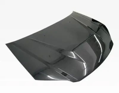 Honda Civic 2DR & 4DR VIS Racing Invader Black Carbon Fiber Hood - 04HDCVC2DVS-010C