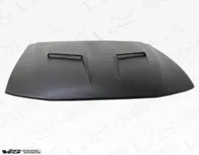 Ford Mustang VIS Racing Stalker 2 Fiberglass Hood - 99FDMUS2DSTK2-010