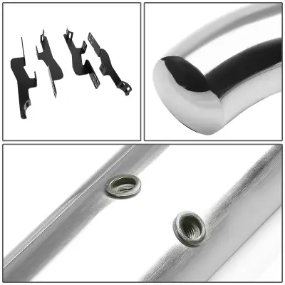 Spyder - Acura MDX Spyder 3 Inch Oval Side Step Bar T-304 Stainless SteelPolished - SSB-HP-A09S1606 - Image 2