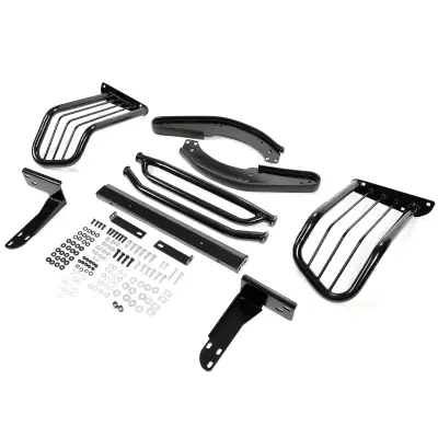 GMC Jimmy Brush Bumper Grille Guard Black - Image 3